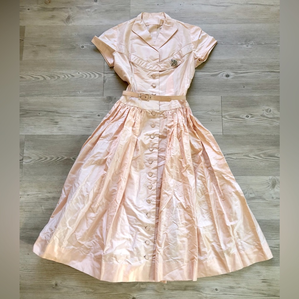 1940’s Vintage Pink Dress